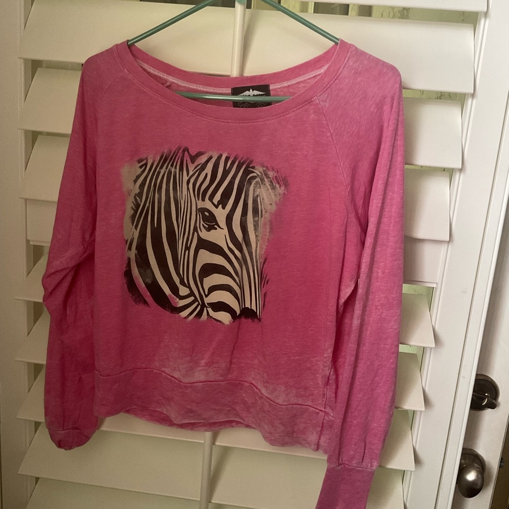 new Bird & Vine oversized pink shirt